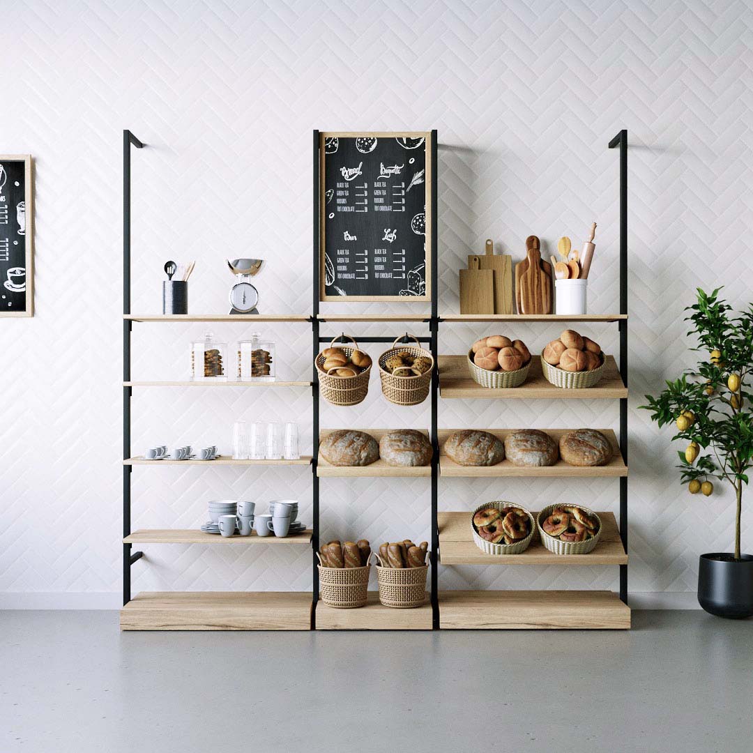 Shelving System Ceres - Bakery - Style 3 — photo 2