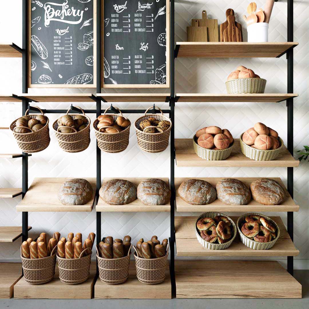 Shelving System Ceres - Bakery - Style 4 — photo 5
