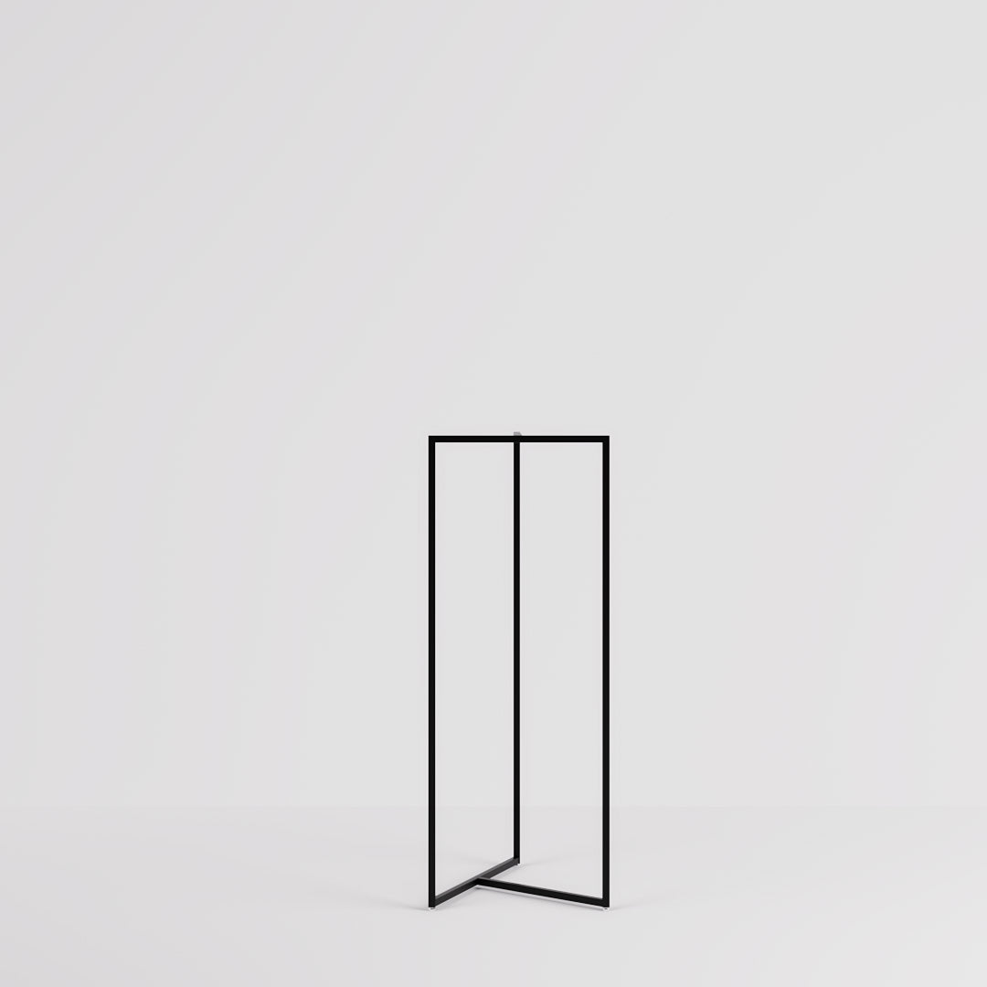Clothing Rack Magic Rail T, black or white — photo 5