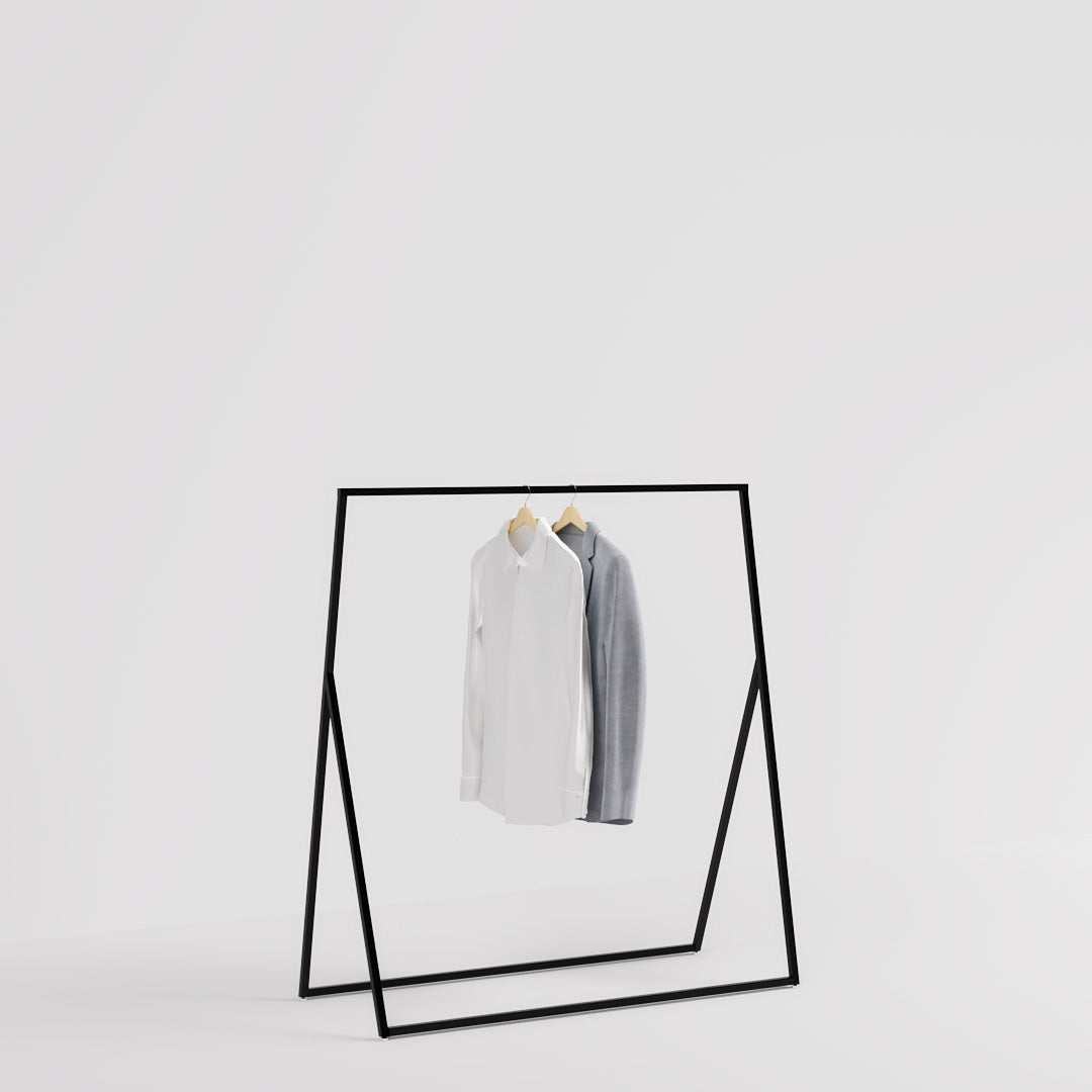 Clothing Rack Magic Rail Z, black or white