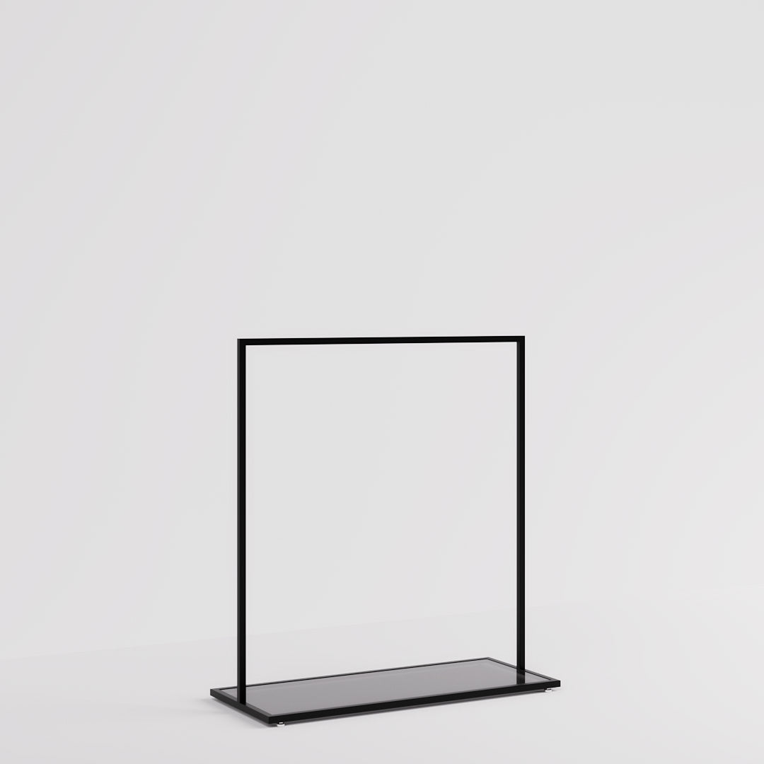 Clothing Rail Como black, W 120, 3 heights — photo 6