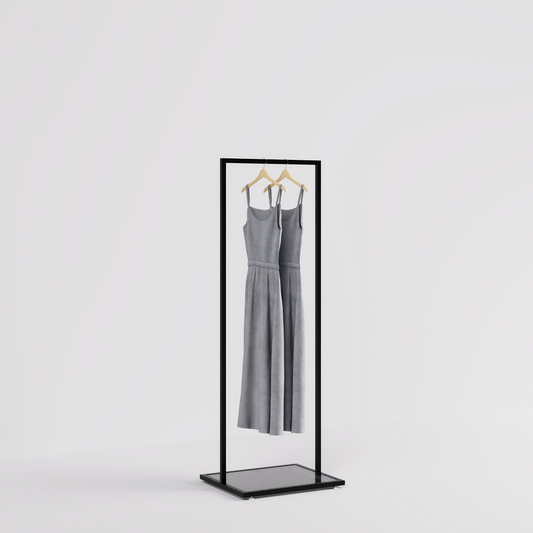 Clothing Rail Como black, W 60, 3 heights — photo 7