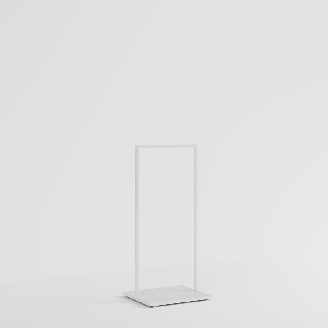 Clothing Rail Como white, W 60, 3 heights — photo 4