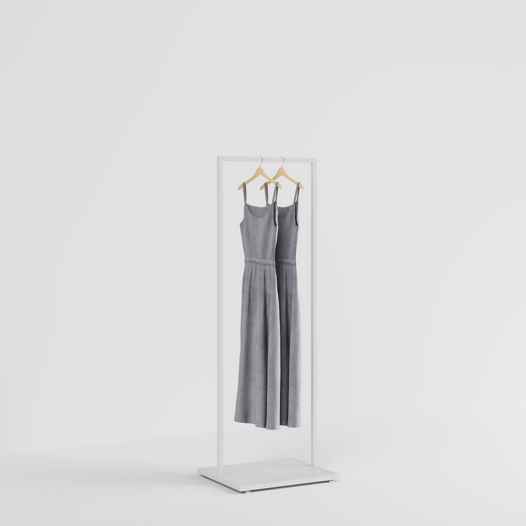 Clothing Rail Como white, W 60, 3 heights — photo 8