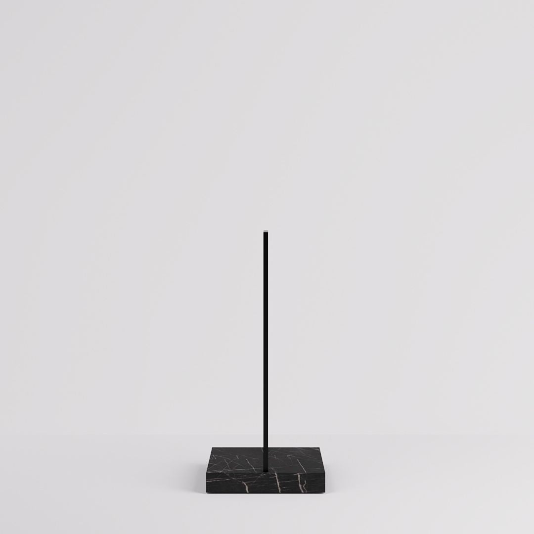 Clothing Rail Kansas, black/marble look, W 65, 3 heights — photo 4