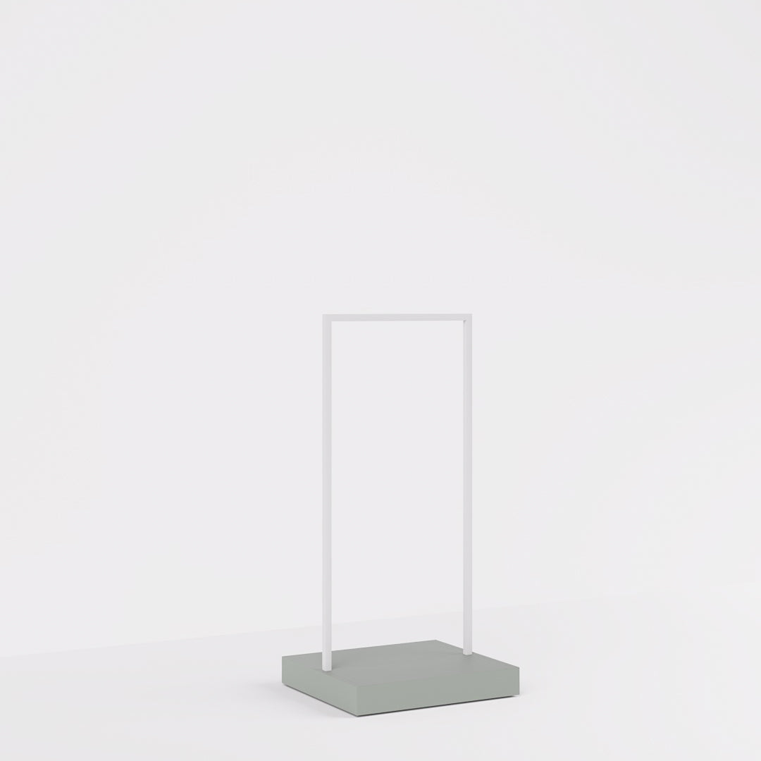 Clothing Rail Kansas, white/unicolor, W 65, 3 heights — photo 6