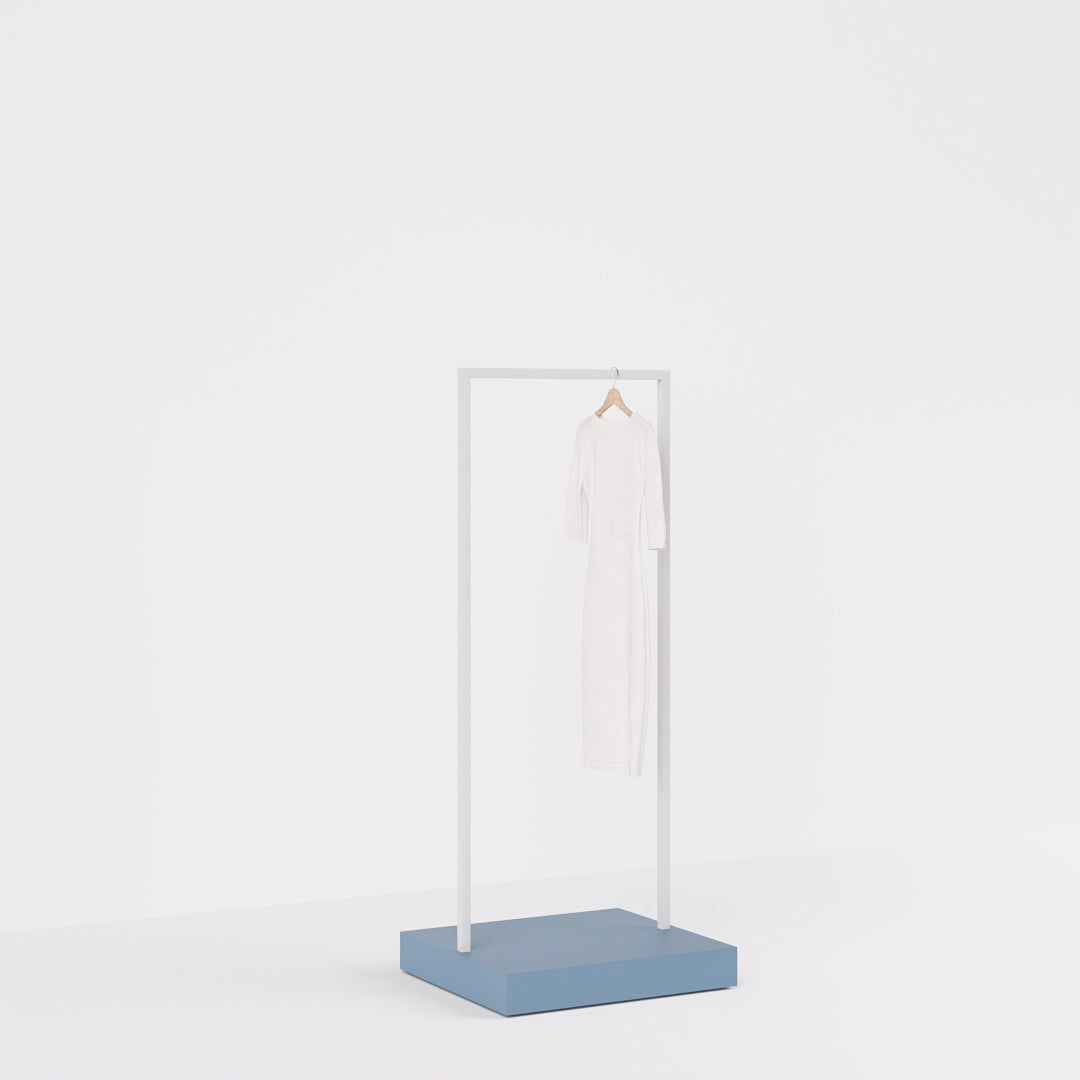 Clothing Rail Kansas, white/unicolor, W 65, 3 heights — photo 10