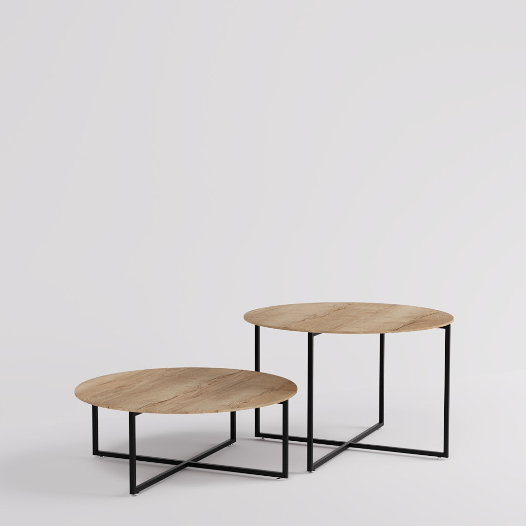 Display Table Como, Round, Black Base — photo 7