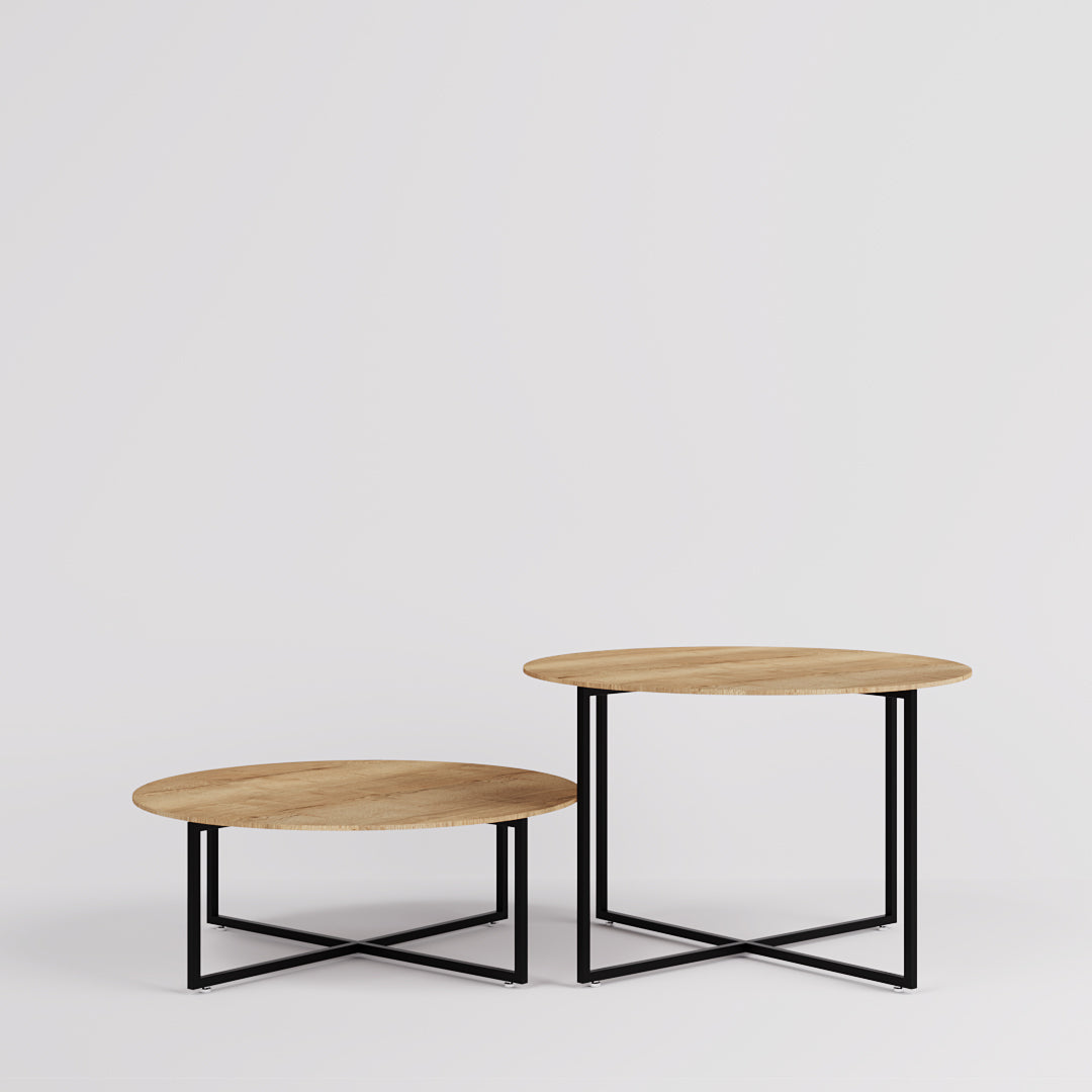 Display Table Como, Round, Black Base — photo 8