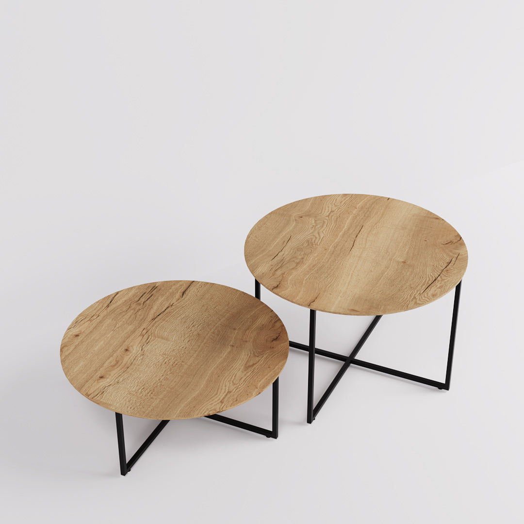 Display Table Como, Round, Black Base — photo 9