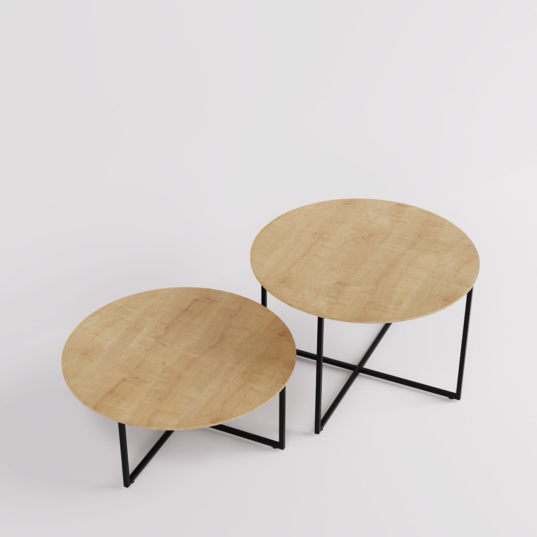 Display Table Como, Round, Black Base — photo 10