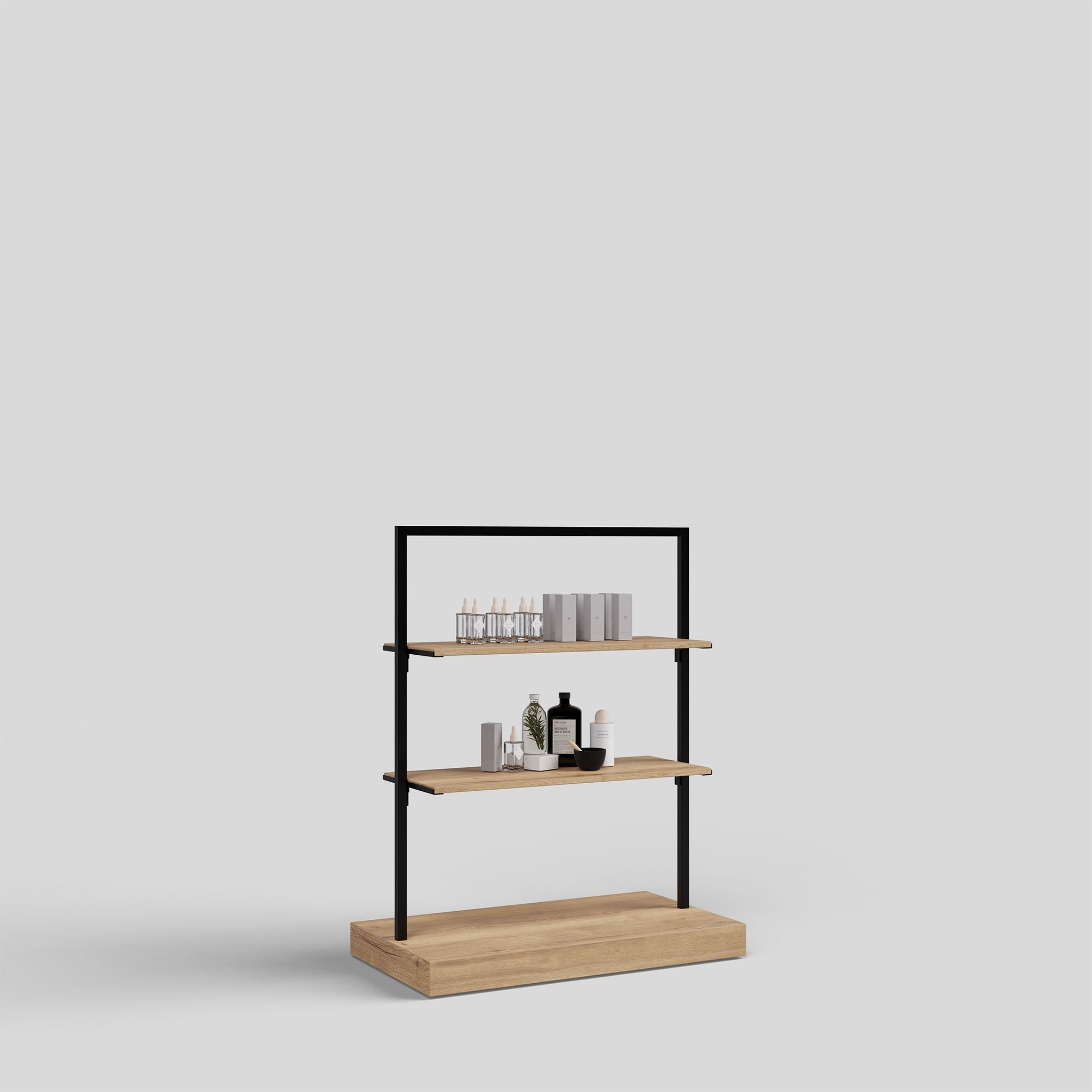 Gondola Shelving Lugano - Cosmetics - Style 1