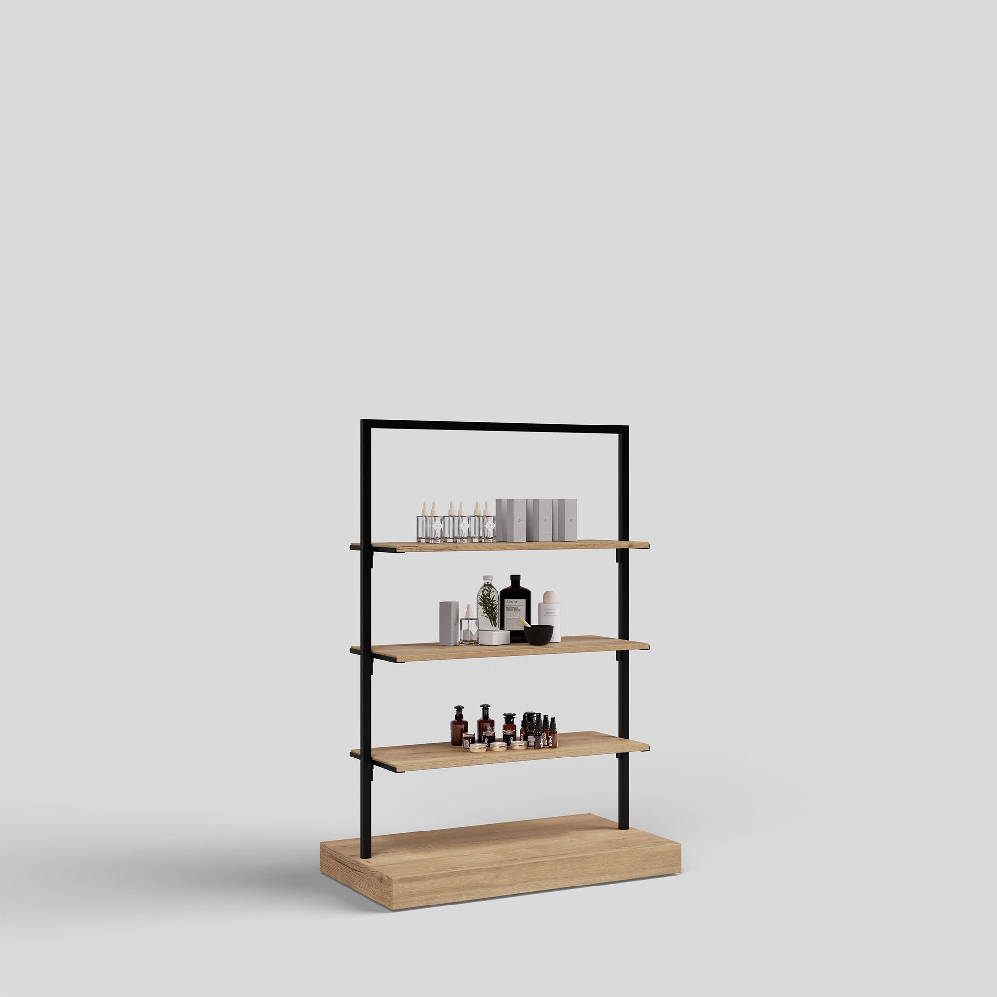 Gondola Shelving Lugano - Cosmetics - Style 2