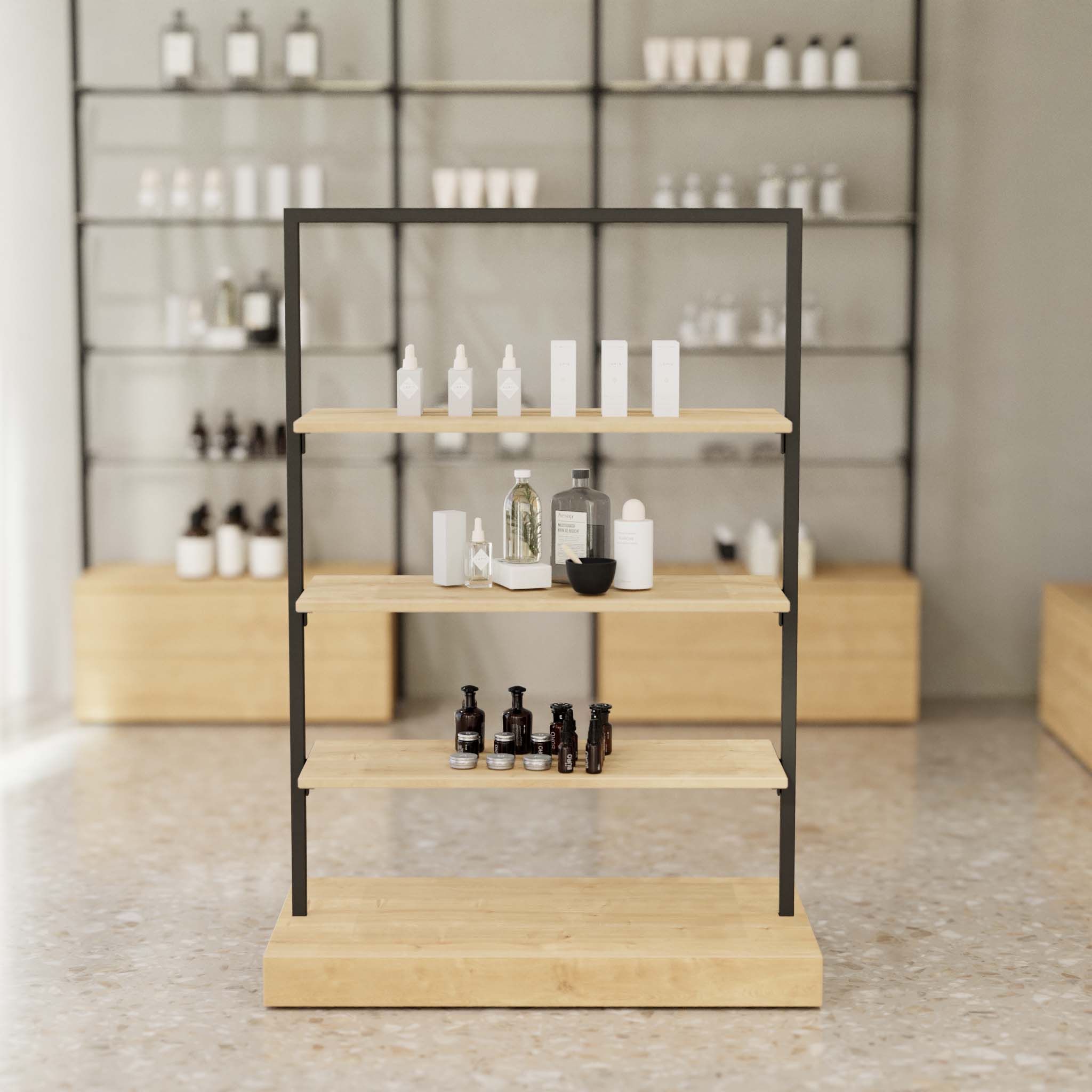 Gondola Shelving Lugano - Cosmetics - Style 2 — photo 2
