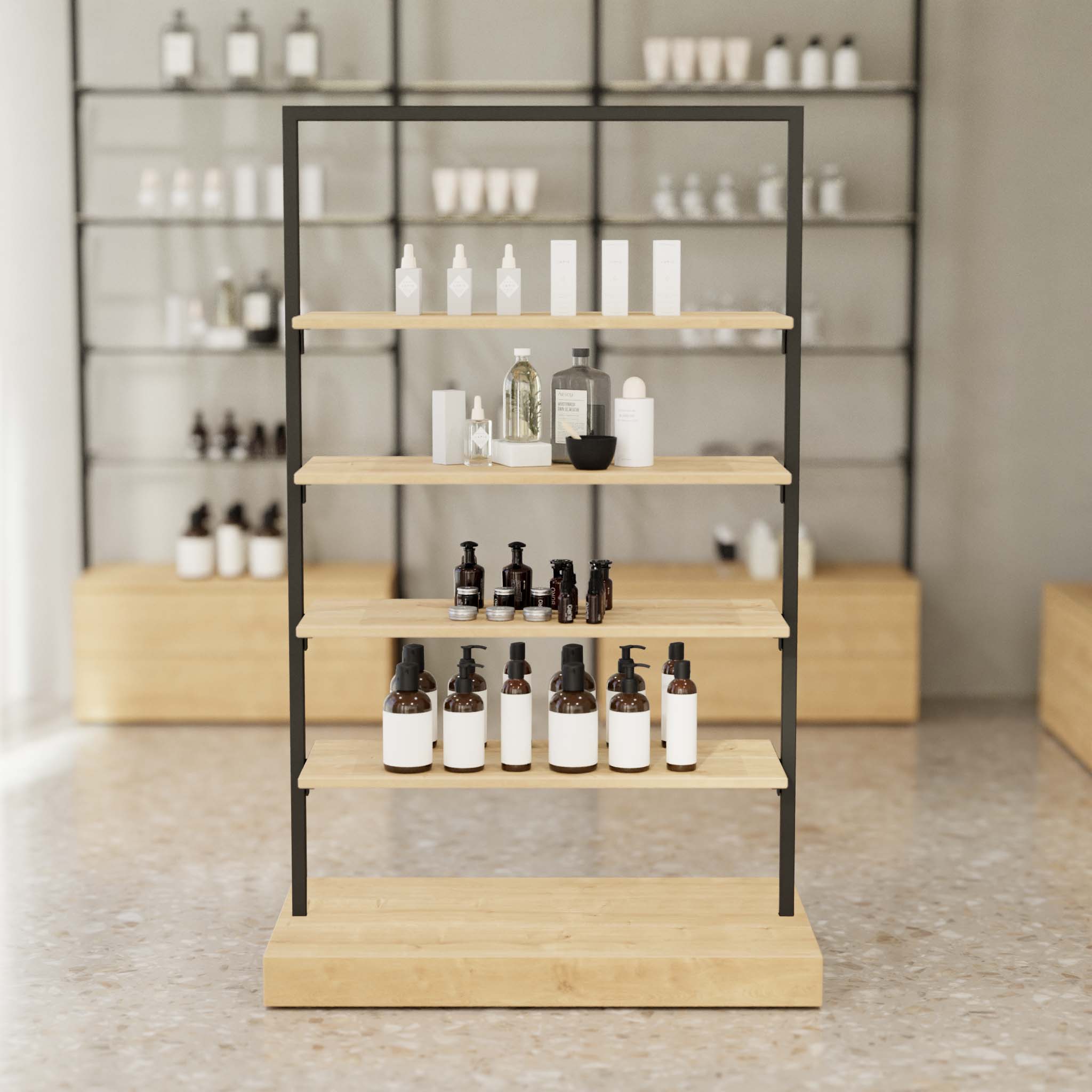 Gondola Shelving Lugano - Cosmetics - Style 3 — photo 2
