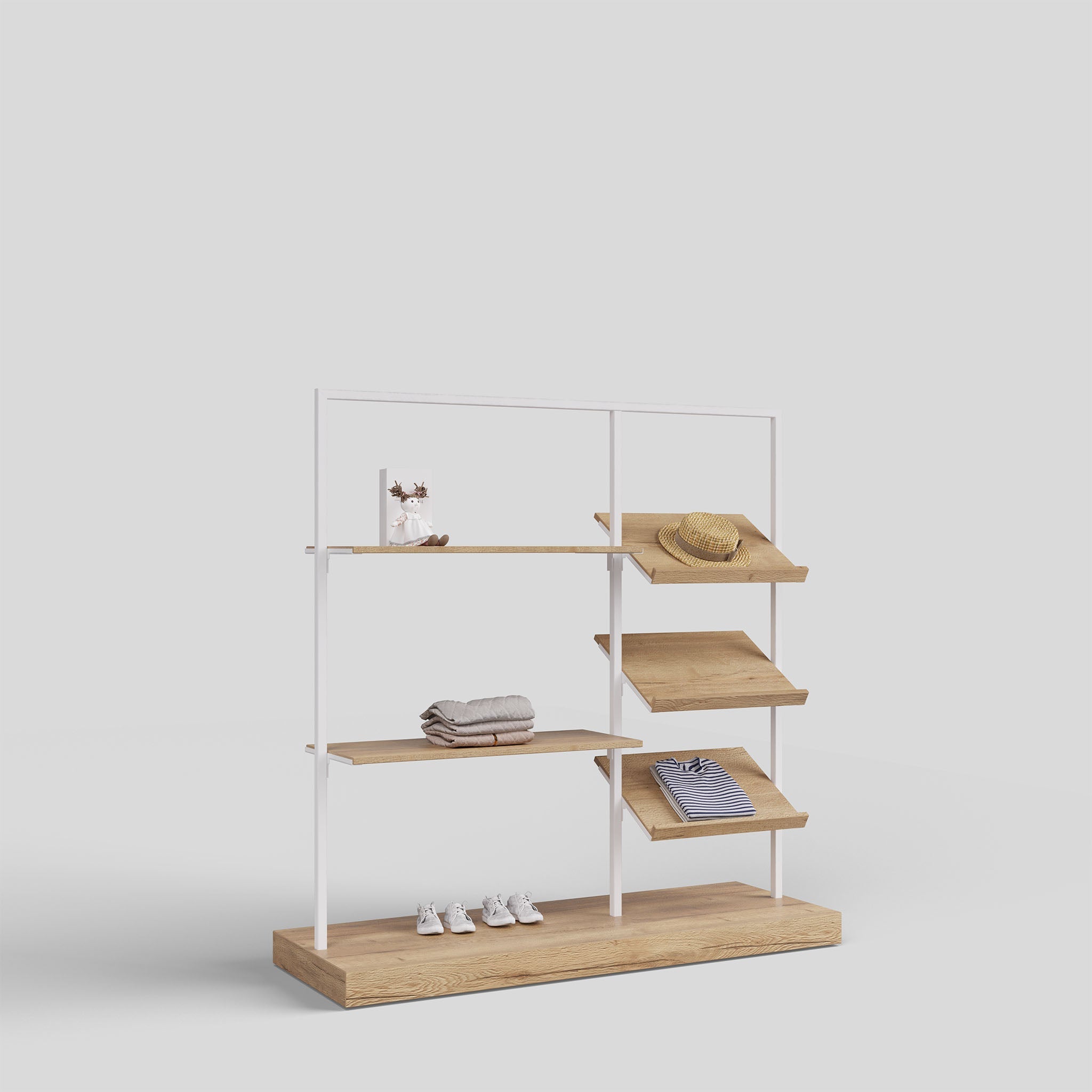 Gondola Shelving Lugano - Kids Store - Style 3
