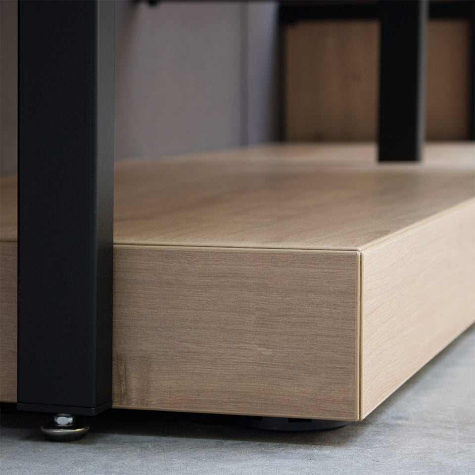Pedestal Ceres, wooden base for Shelving System — photo 4