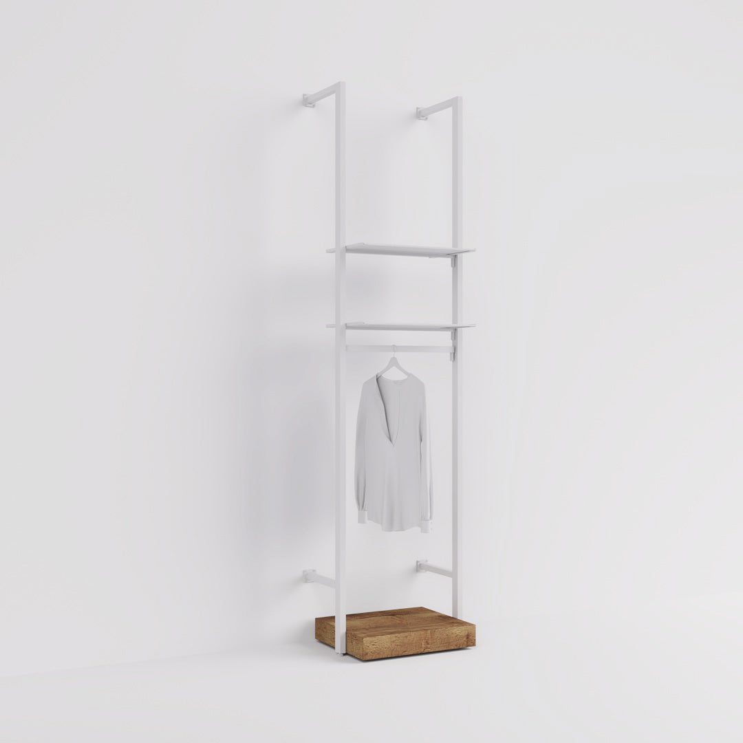 Pedestal Ceres, wooden base for Shelving System — photo 5