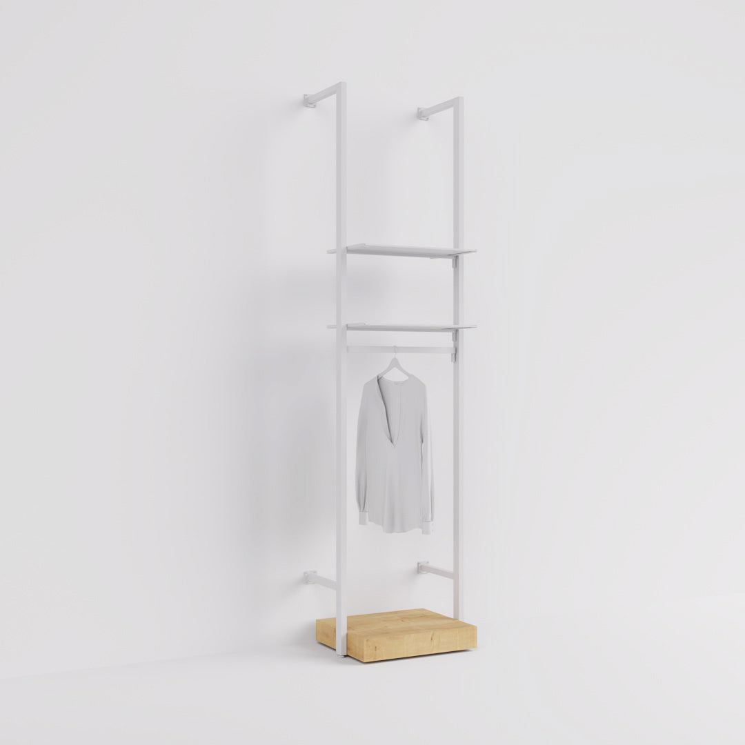 Pedestal Ceres, wooden base for Shelving System — photo 6