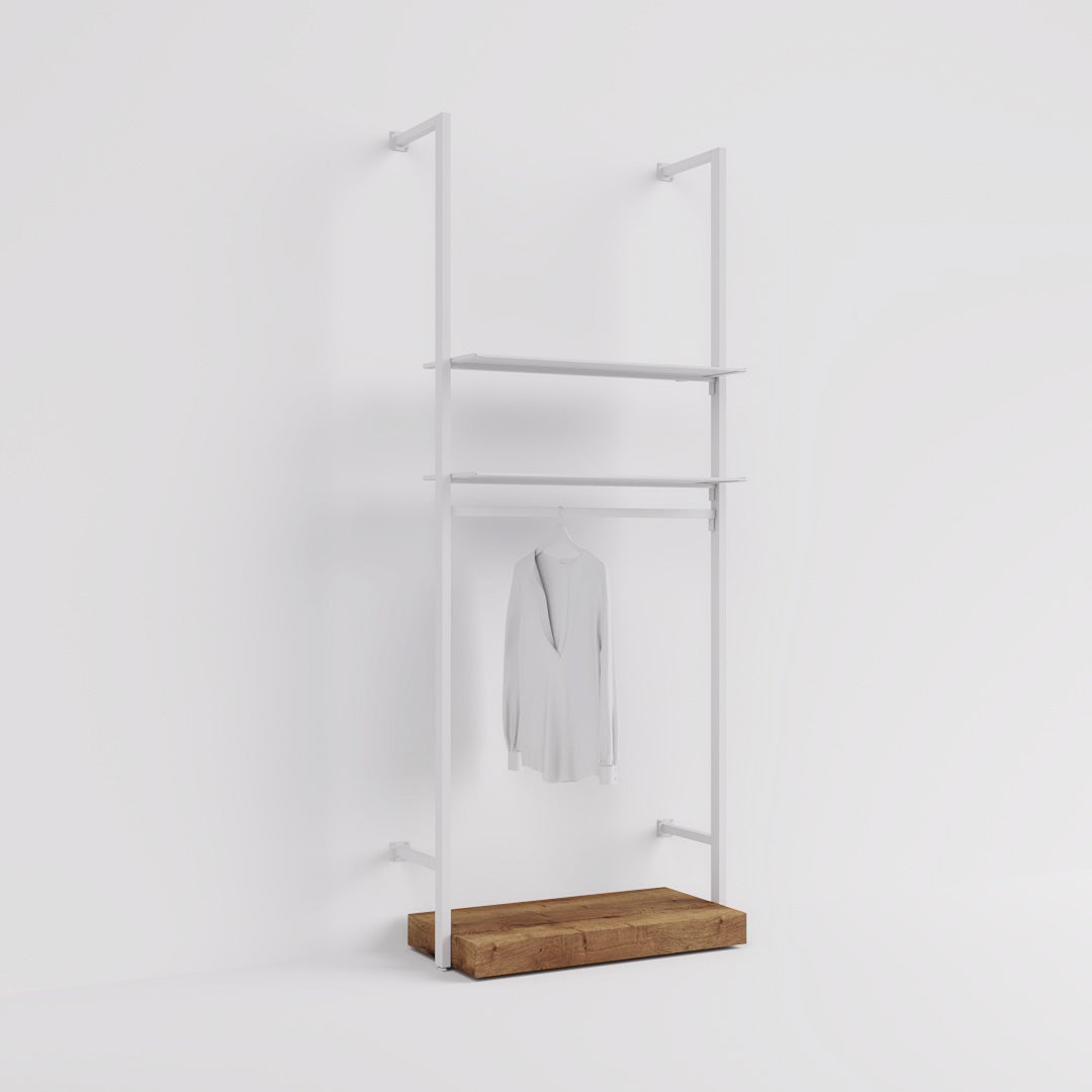 Pedestal Ceres, wooden base for Shelving System — photo 8