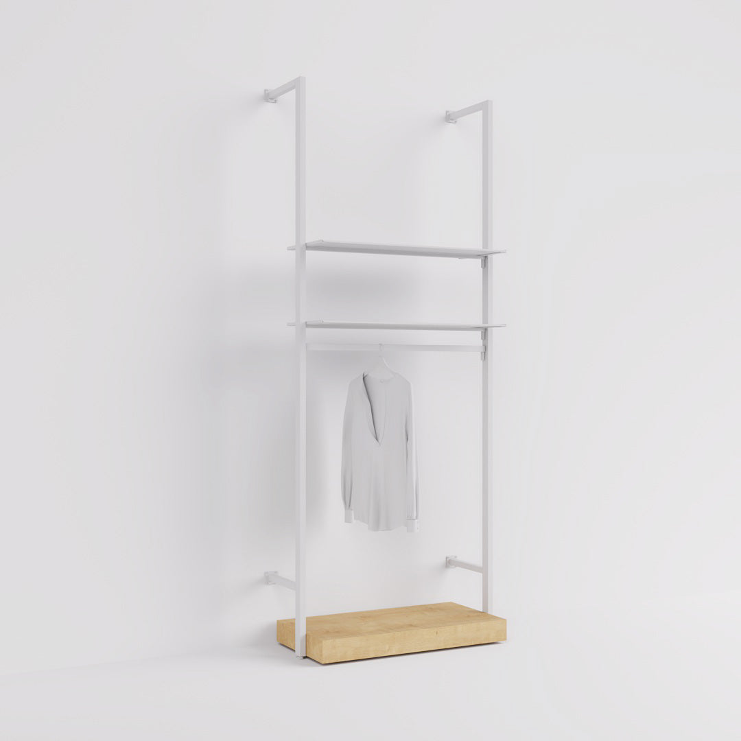 Pedestal Ceres, wooden base for Shelving System — photo 9
