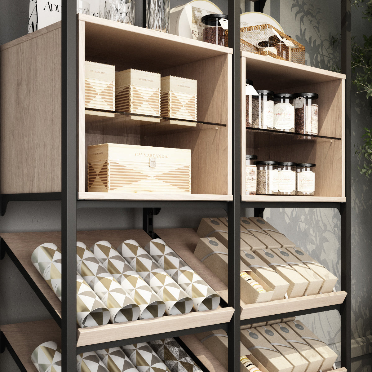 Presentation Box Addison, for Shelving System, H 30-90 — photo 5