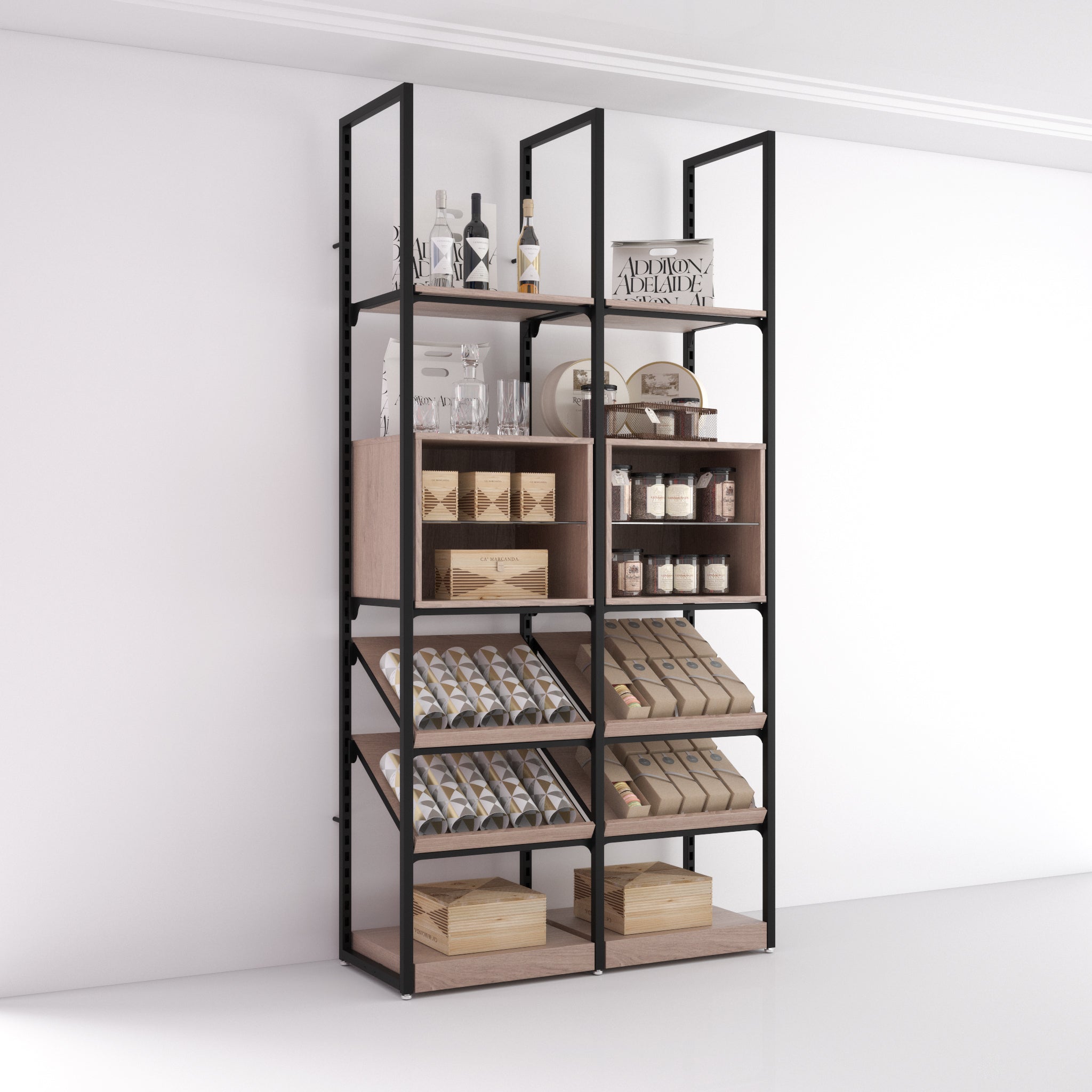 Presentation Box Addison, for Shelving System, H 30-90 — photo 6