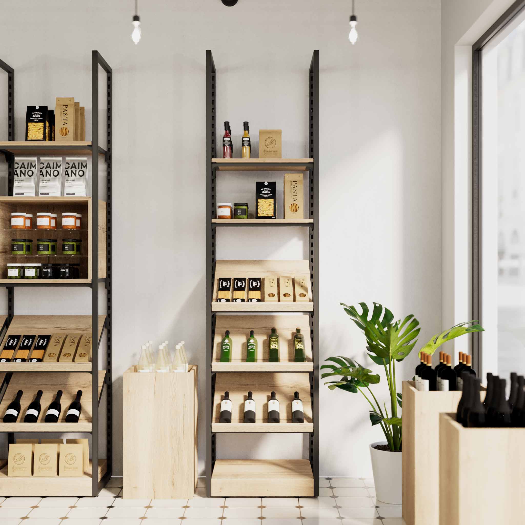 Shelving System Addison - Fine Foods - Style 1 — photo 2