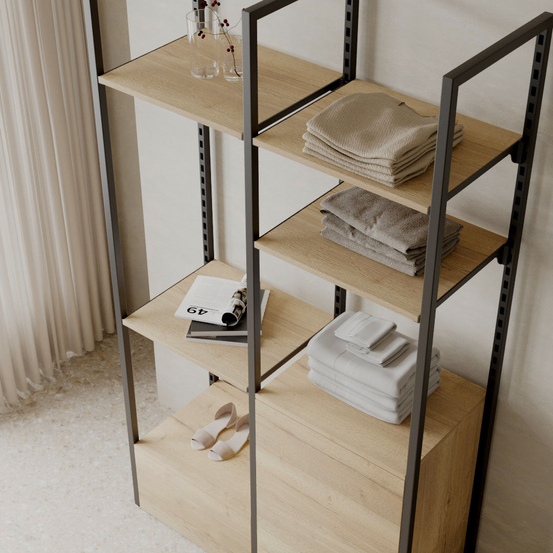 Відкрита гардеробна - Стелажна система Addison - варіант 5 — фото 4