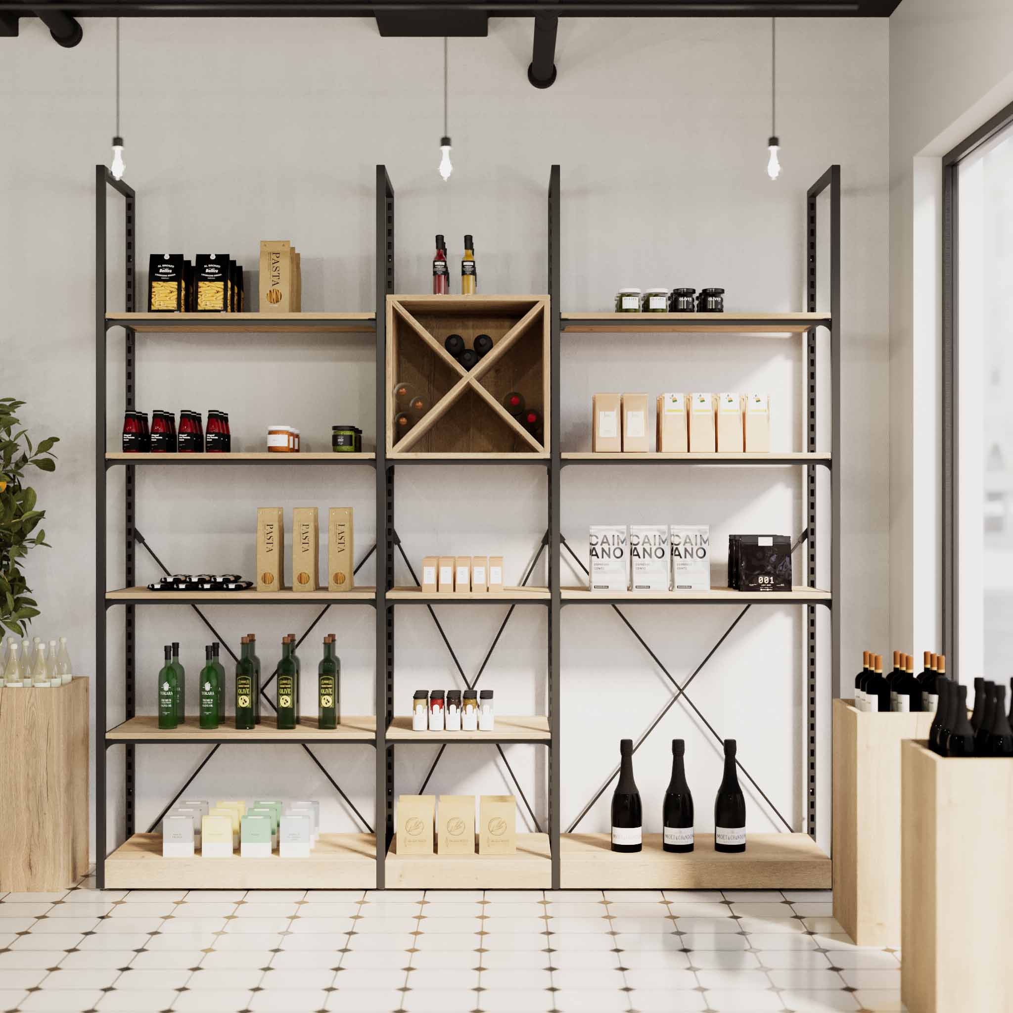 Shelving System Addison – Wine Shelf — photo 2