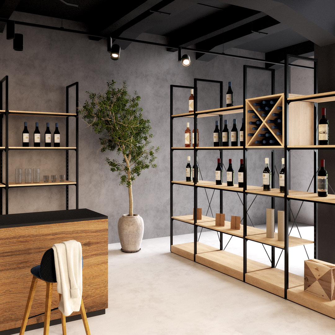 Shelving System Addison – Wine Shelf — photo 7
