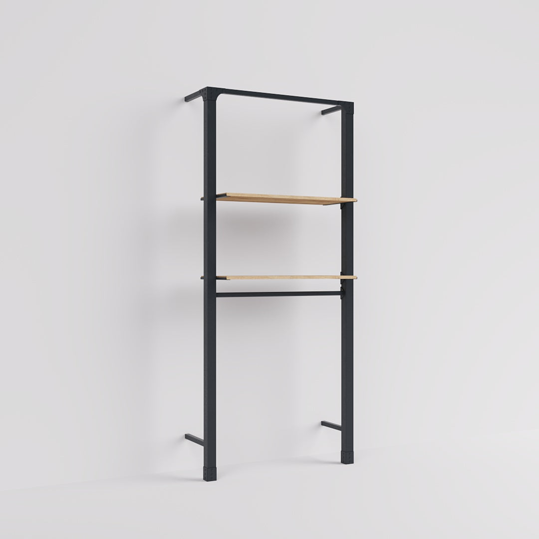 Shelving System Brooklyn - Style 1 with wooden shelves — photo 2