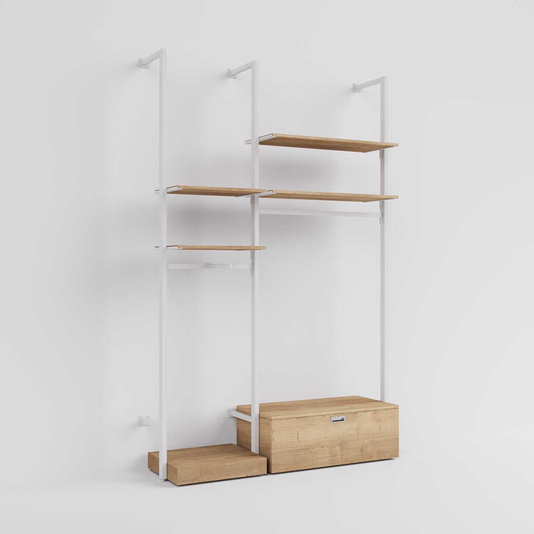 Shelving system Ceres - Fashion - Style 2, white — photo 5