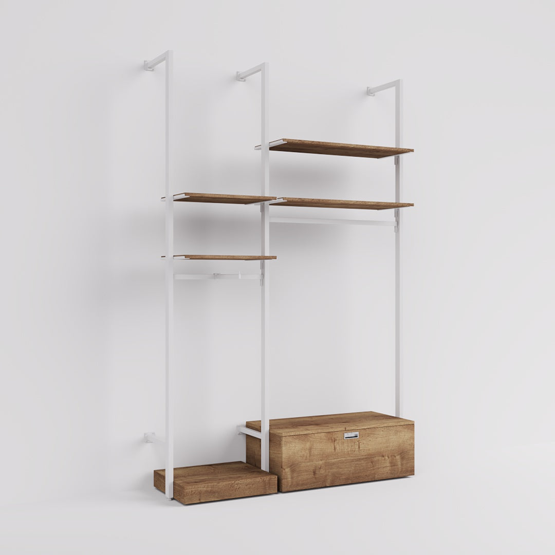 Shelving system Ceres - Fashion - Style 2, white — photo 6