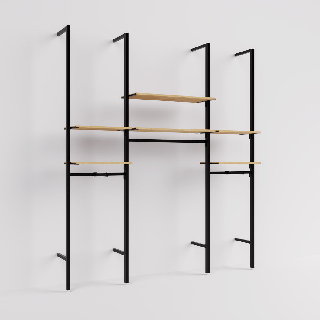 Shelving system Ceres - Fashion - Style 3, black — photo 5