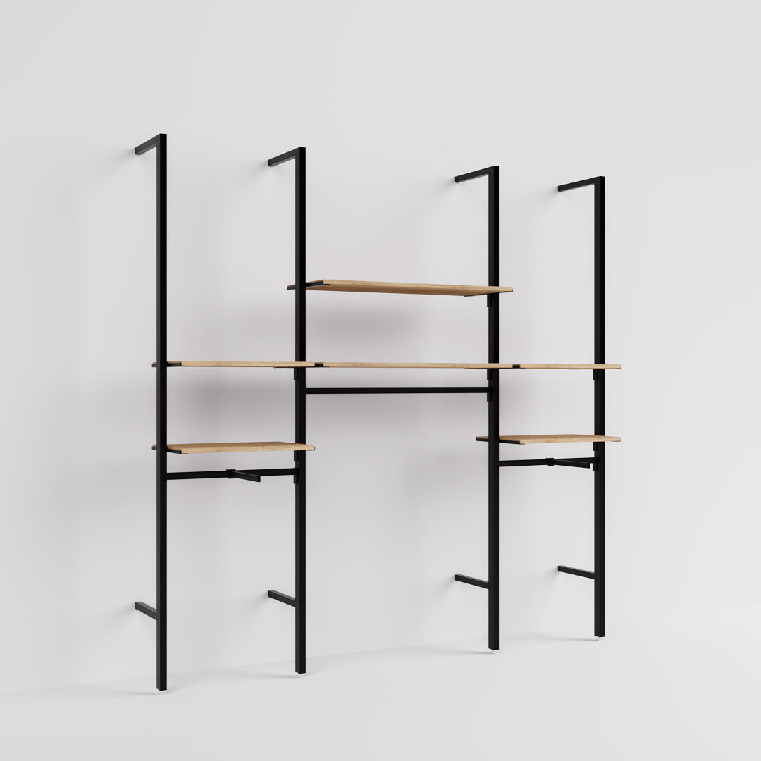 Shelving system Ceres - Fashion - Style 3, black — photo 6
