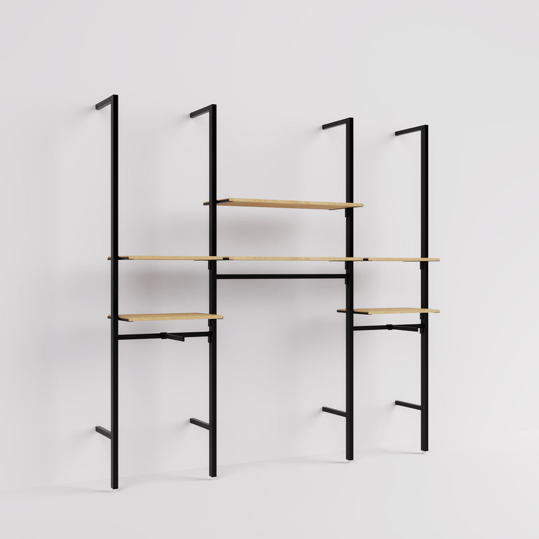Shelving system Ceres - Fashion - Style 3, black — photo 8