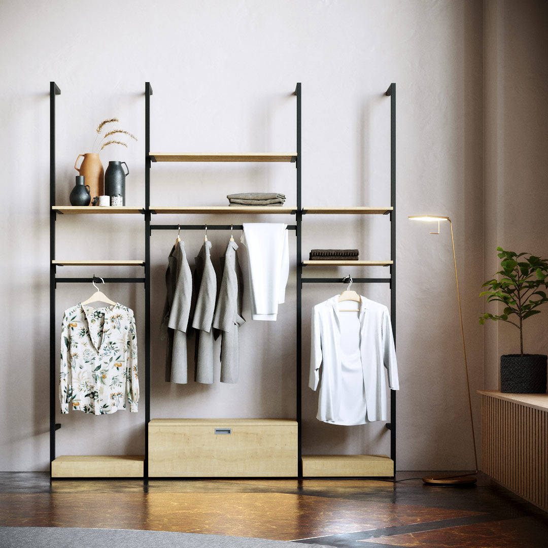 Shelving system Ceres - Fashion - Style 4, black — photo 3