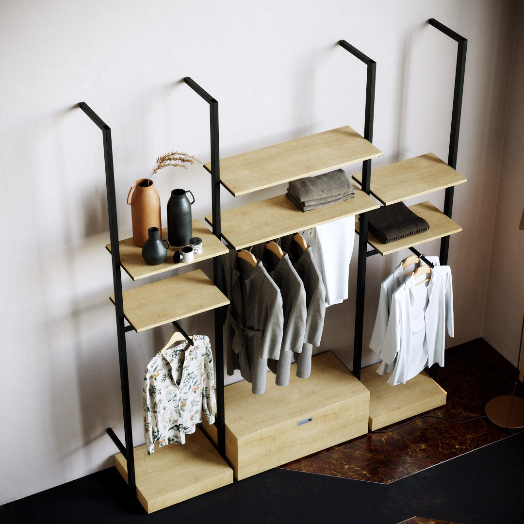 Shelving system Ceres - Fashion - Style 4, black — photo 4