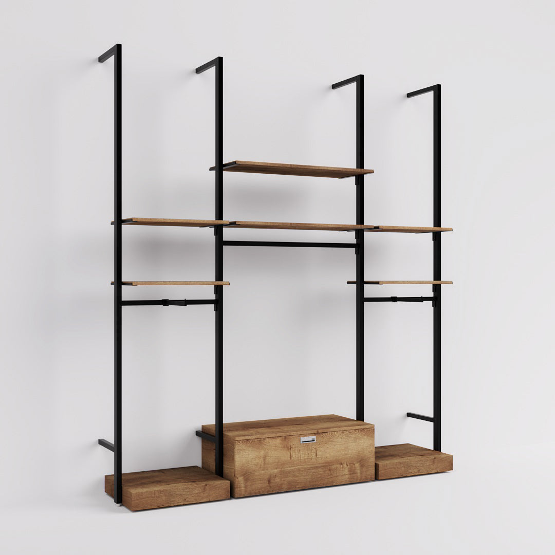 Shelving system Ceres - Fashion - Style 4, black — photo 7
