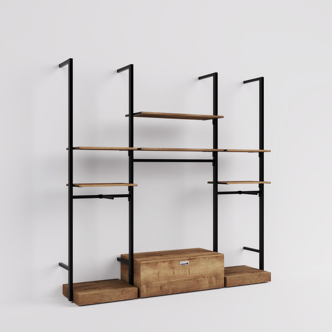 Shelving system Ceres - Fashion - Style 4, black — photo 10
