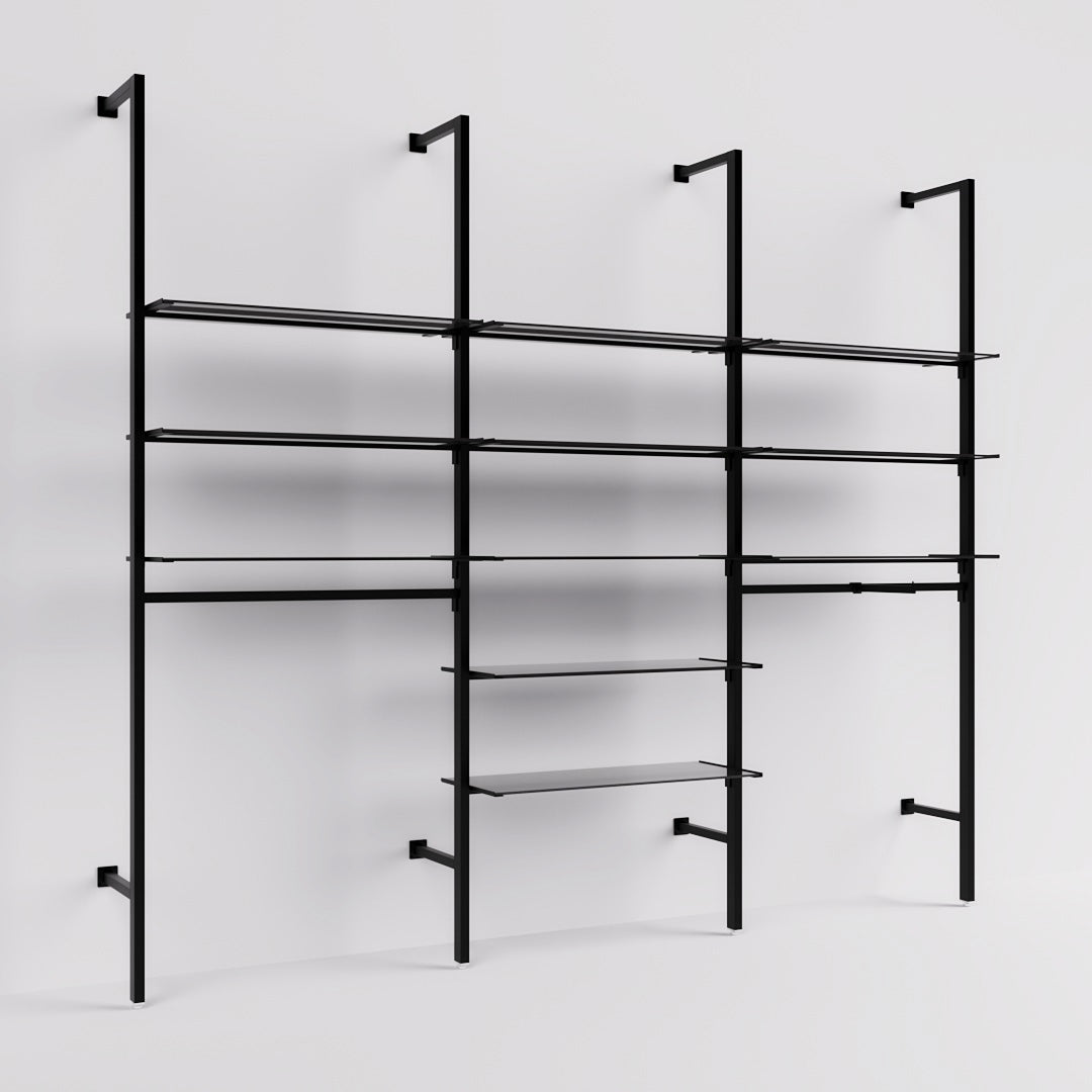 Shelving System Ceres - Fashion - Style 7, black — photo 3