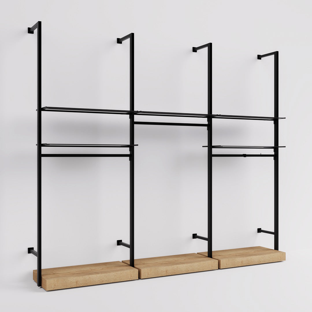 Shelving system Ceres - Fashion - Style 8, black — photo 3