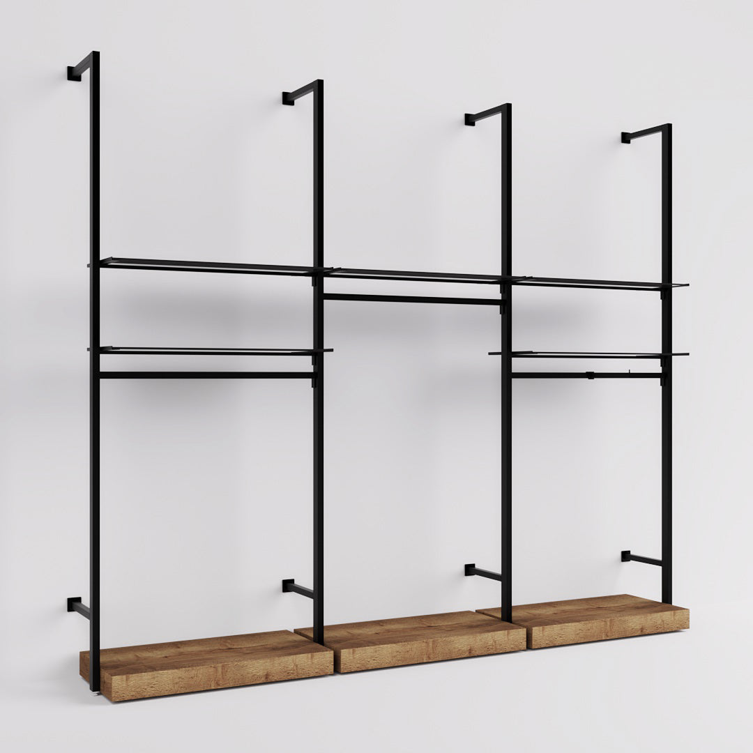 Shelving system Ceres - Fashion - Style 8, black — photo 4