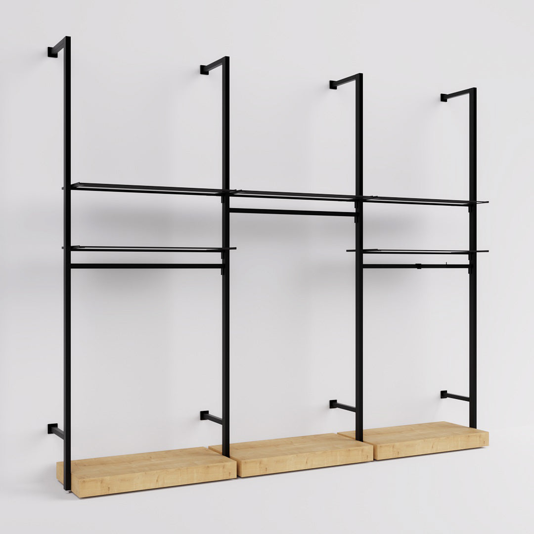Shelving system Ceres - Fashion - Style 8, black — photo 5