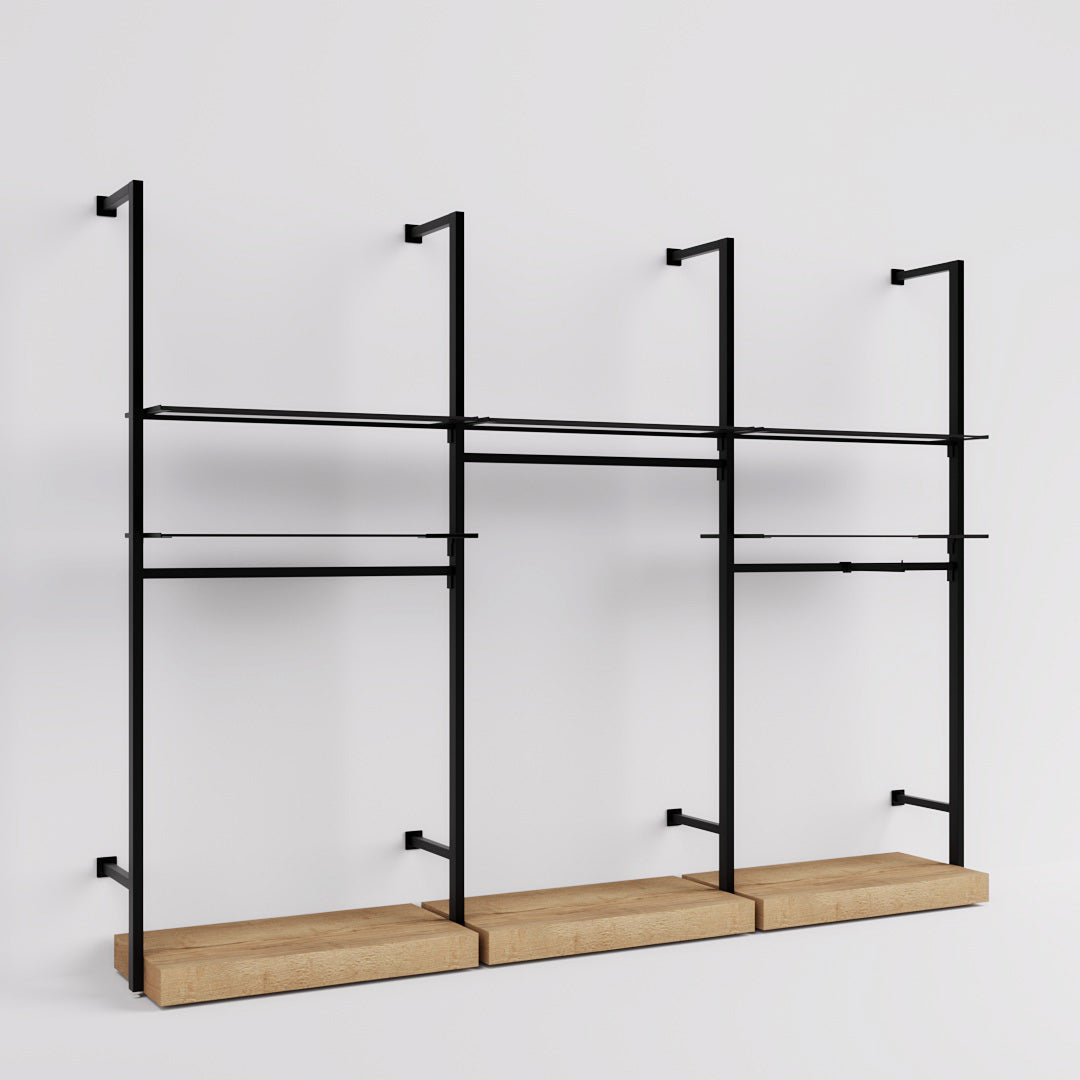 Shelving system Ceres - Fashion - Style 8, black — photo 6