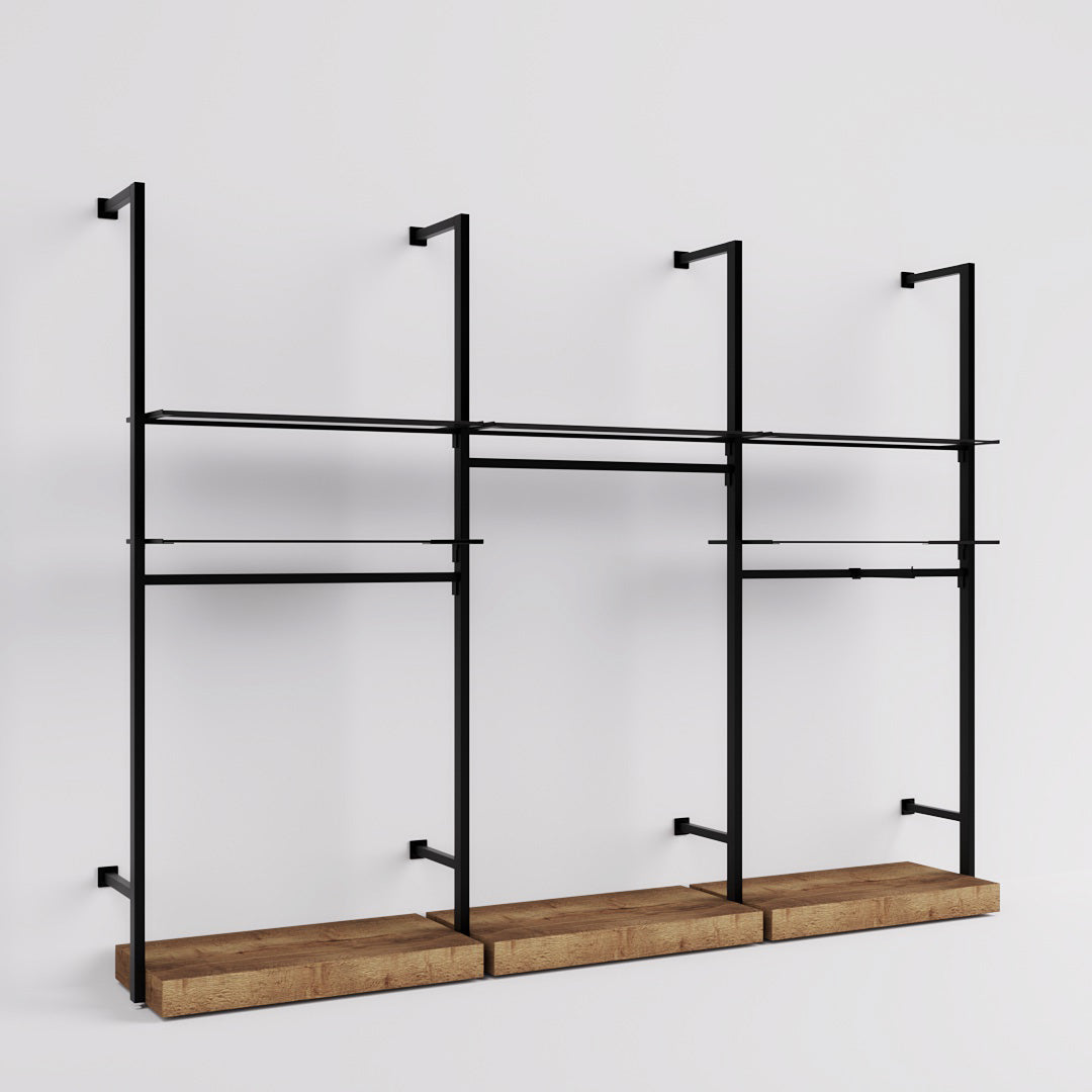 Shelving system Ceres - Fashion - Style 8, black — photo 7