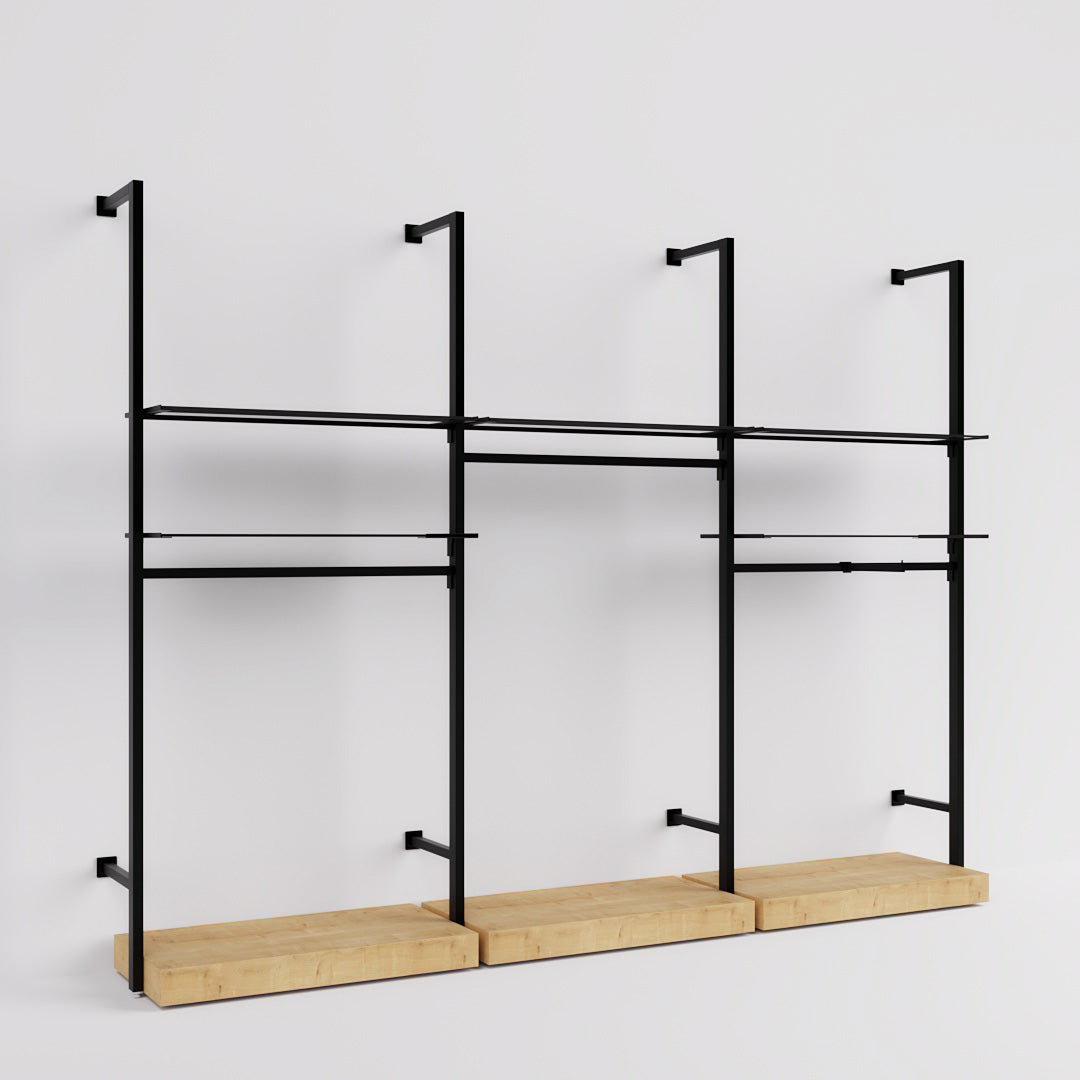 Shelving system Ceres - Fashion - Style 8, black — photo 8