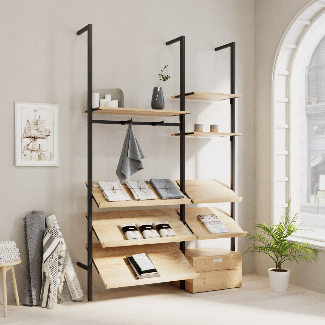 Shelving System Ceres - Homeware - Style 2, black — photo 2