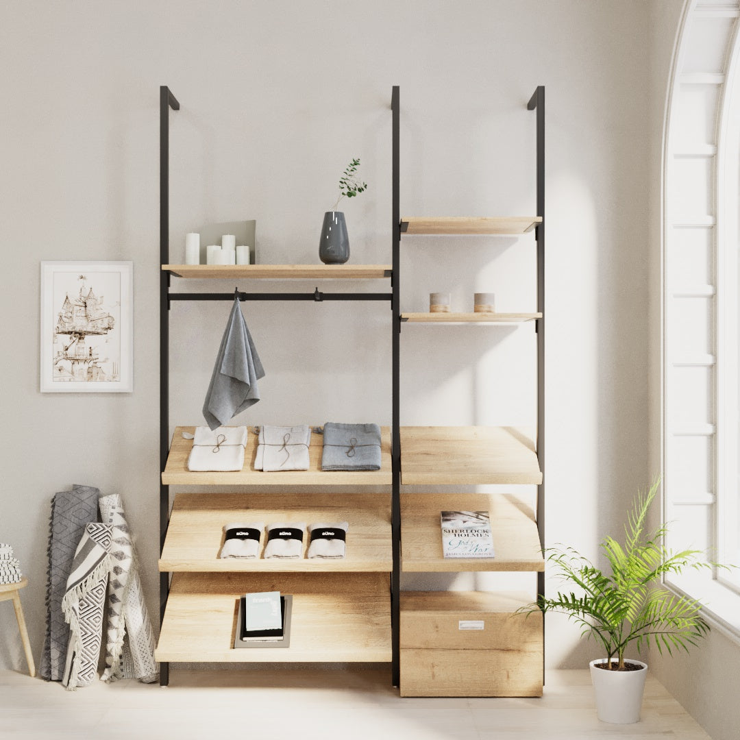 Shelving System Ceres - Homeware - Style 2, black — photo 3